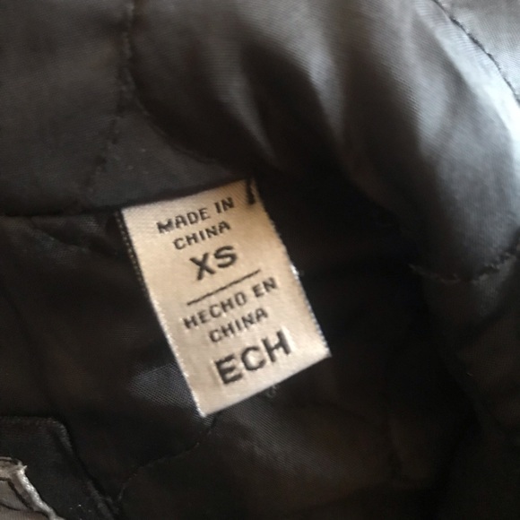 Levi’s women hooded black anorak cotton jacket size xs - Picture 9 of 16